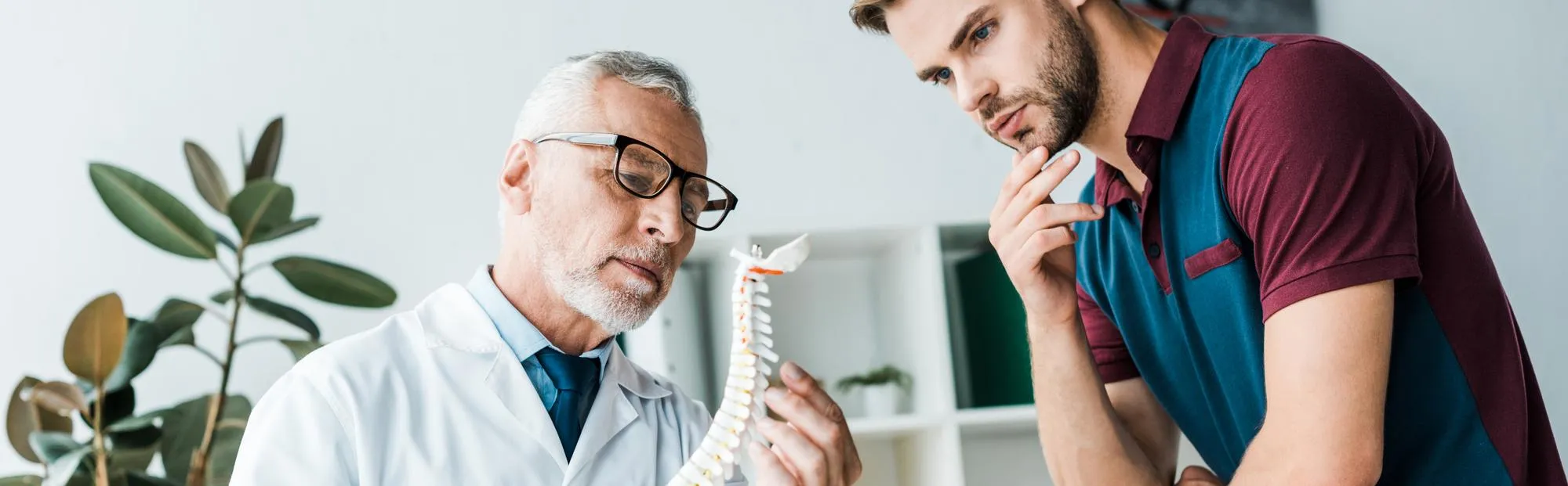 Pharmacist discussing health concerns with a patient at a pharmacy in Jacksonville.
