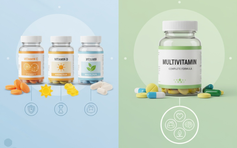 Daily Vitamins vs. Multivitamins Which is Right for You